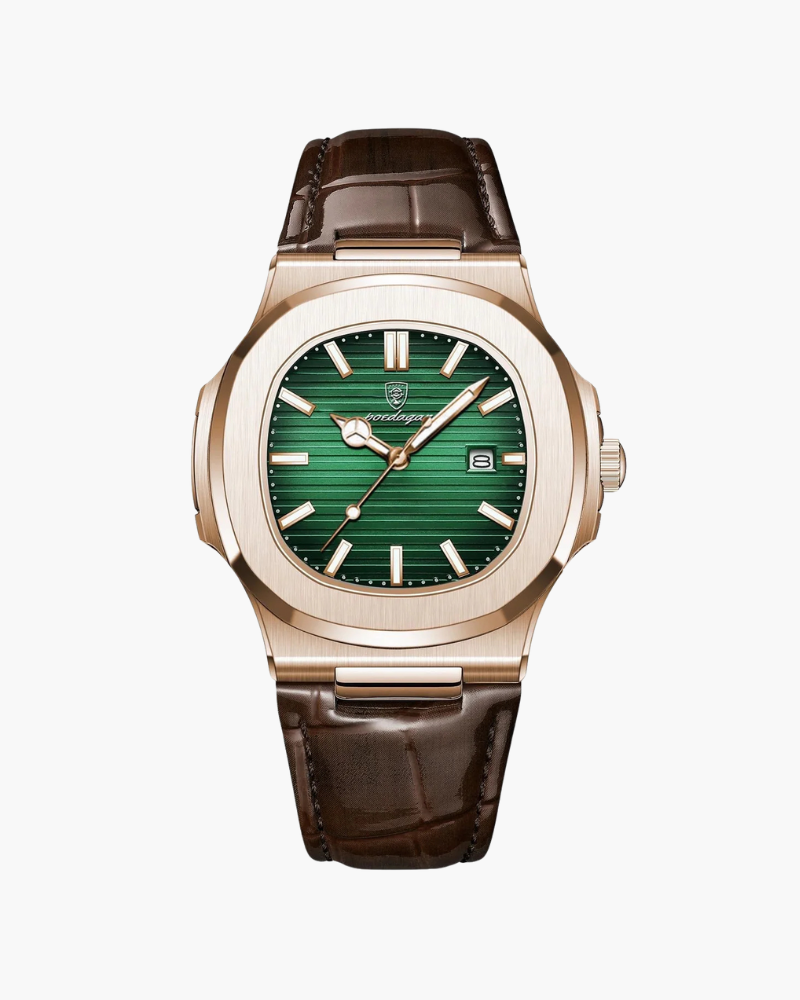 Analogue Leather Strap Watch fo Men | Sebastian