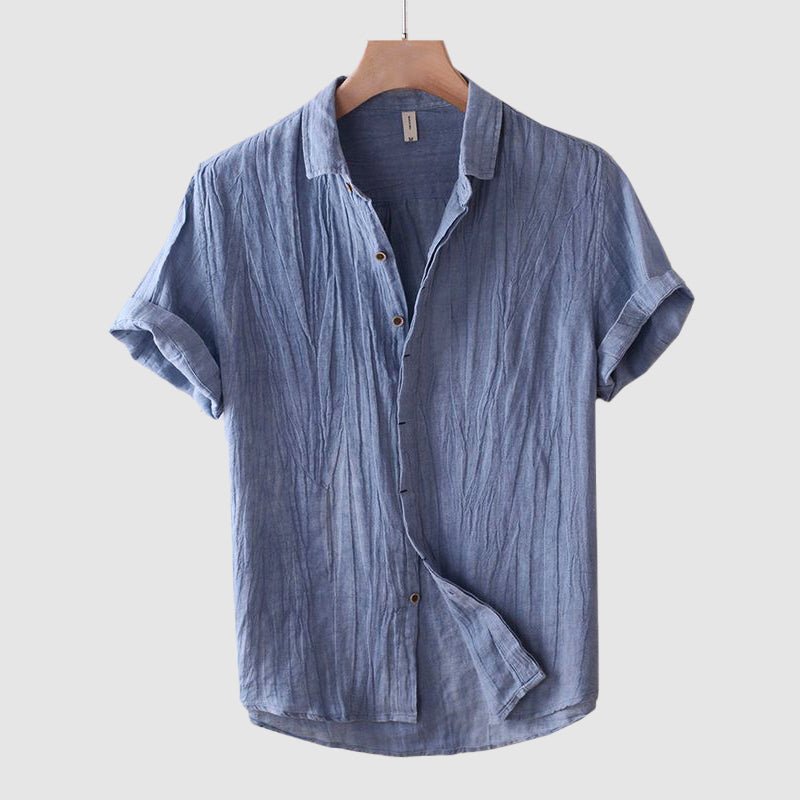 Bologna Linen Shirt Casual Style For Men | Jorven 0