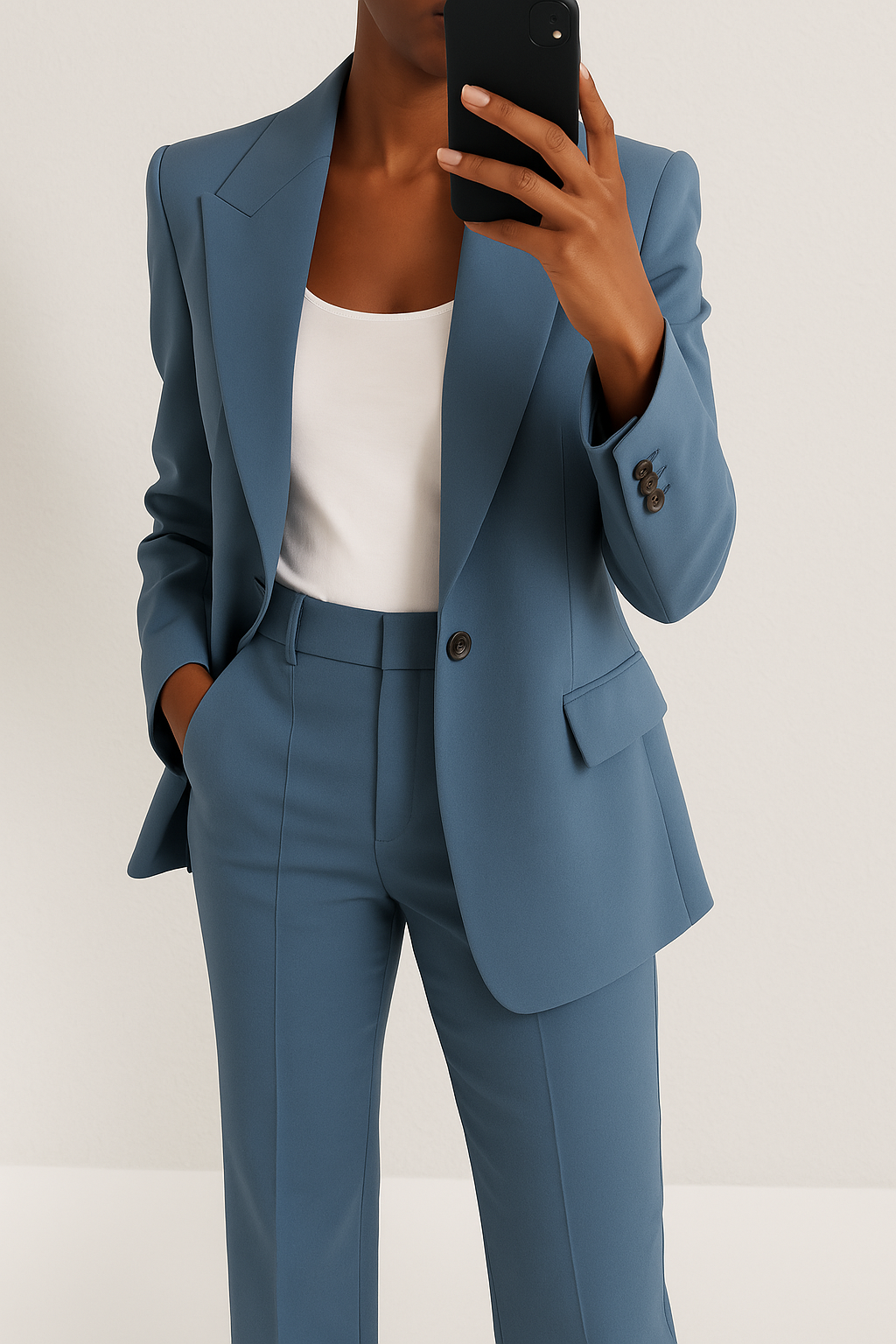 Brenna | Tailored Blazer Pants Set 0