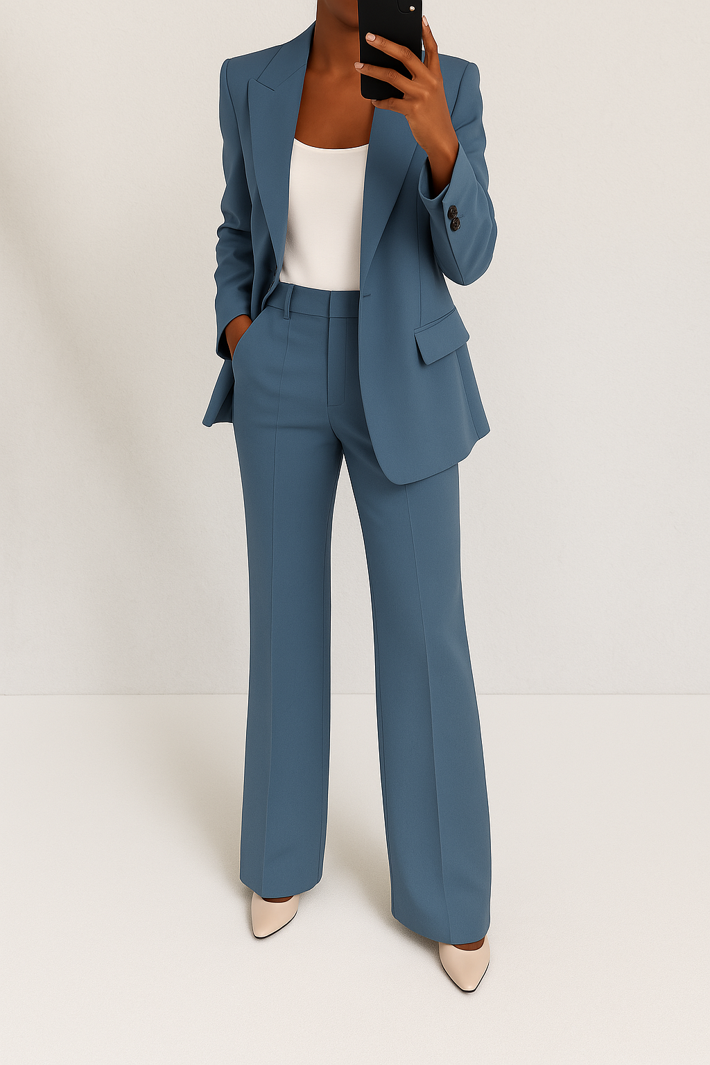 Brenna | Tailored Blazer Pants Set 1