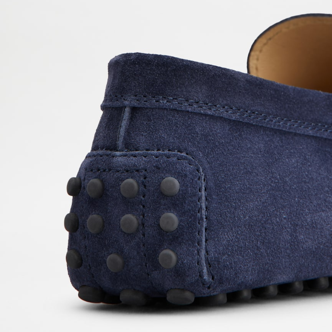 Calf Suede Slip-On Loafers for Men | Nuro