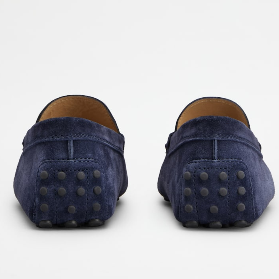 Calf Suede Slip-On Loafers for Men | Nuro