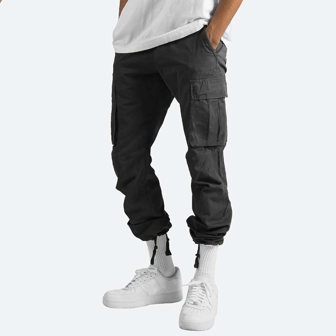 Casual Multi-Pocket Cargo Pants for Men | Lawrence