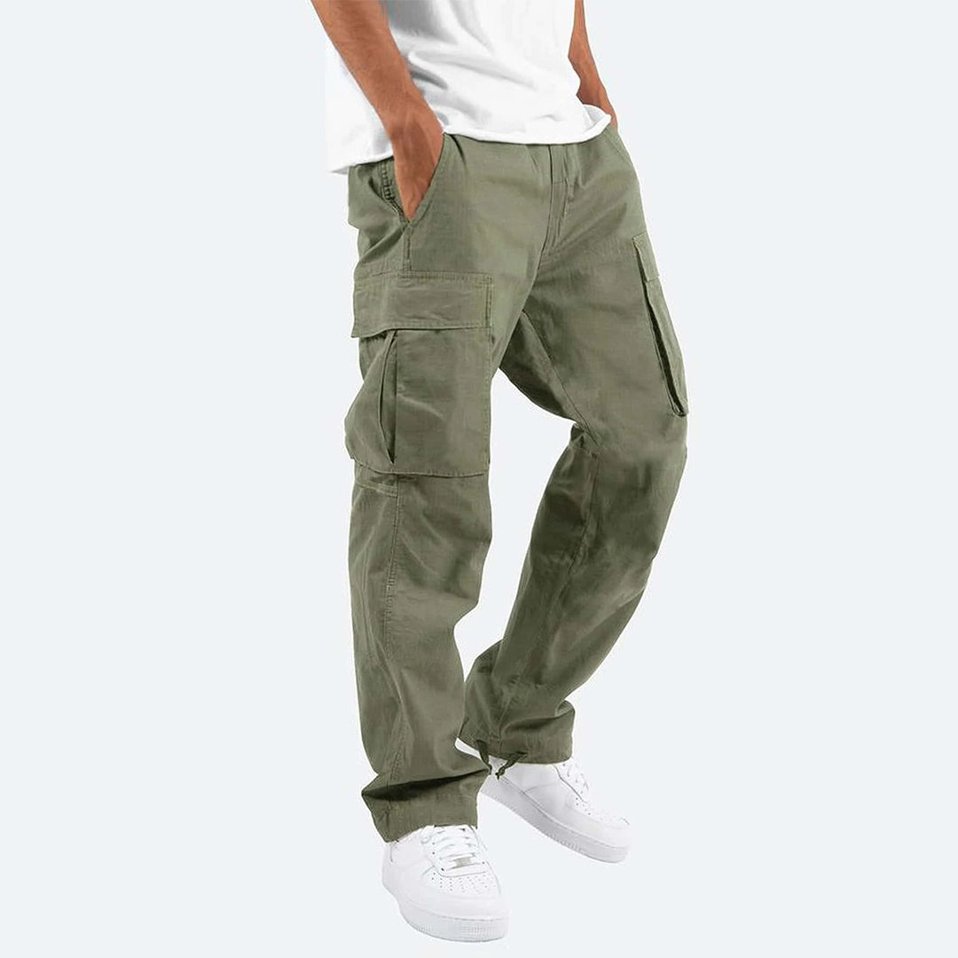 Casual Multi-Pocket Cargo Pants for Men | Lawrence