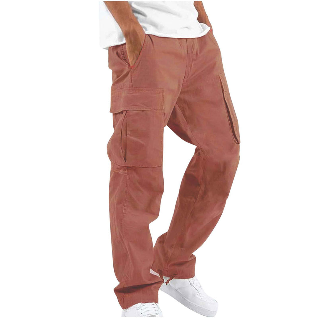 Casual Multi-Pocket Cargo Pants for Men | Lawrence