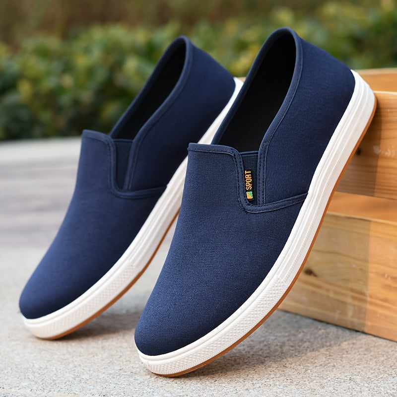Casual Slip-On Canvas Shoes for Men | Orion