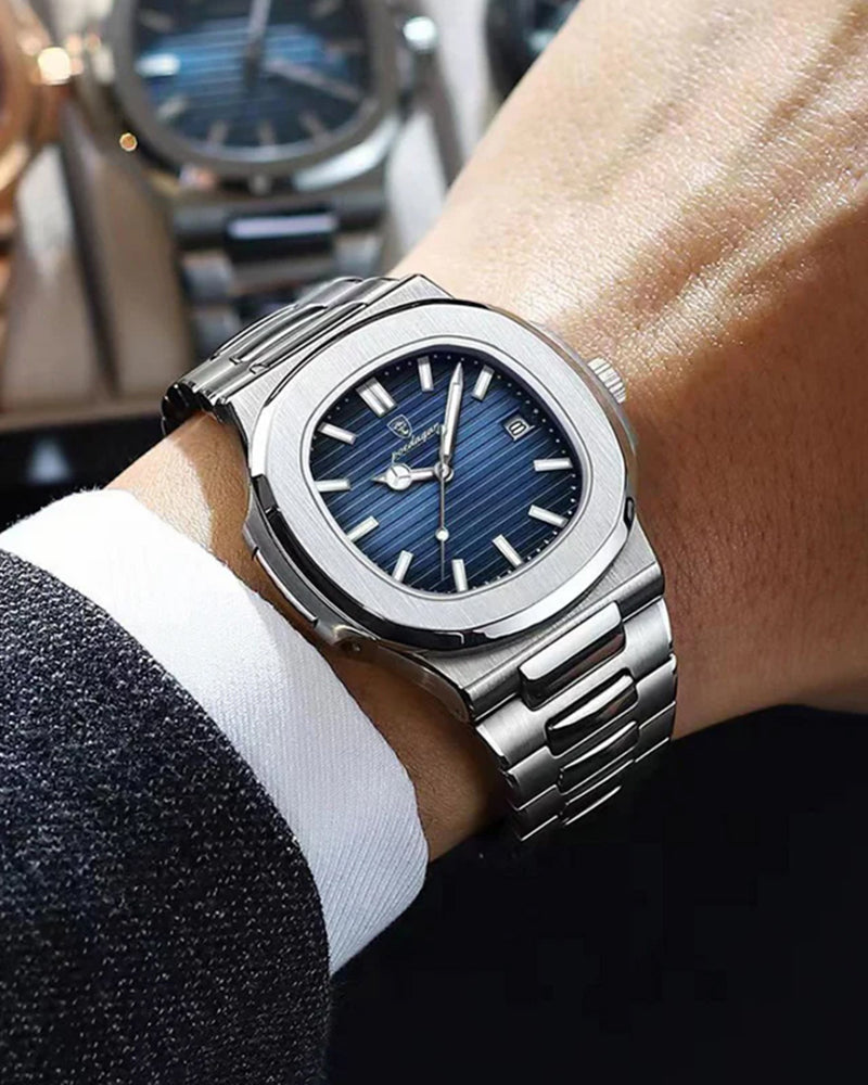 Classic Stainless Steel Watch for Men | John
