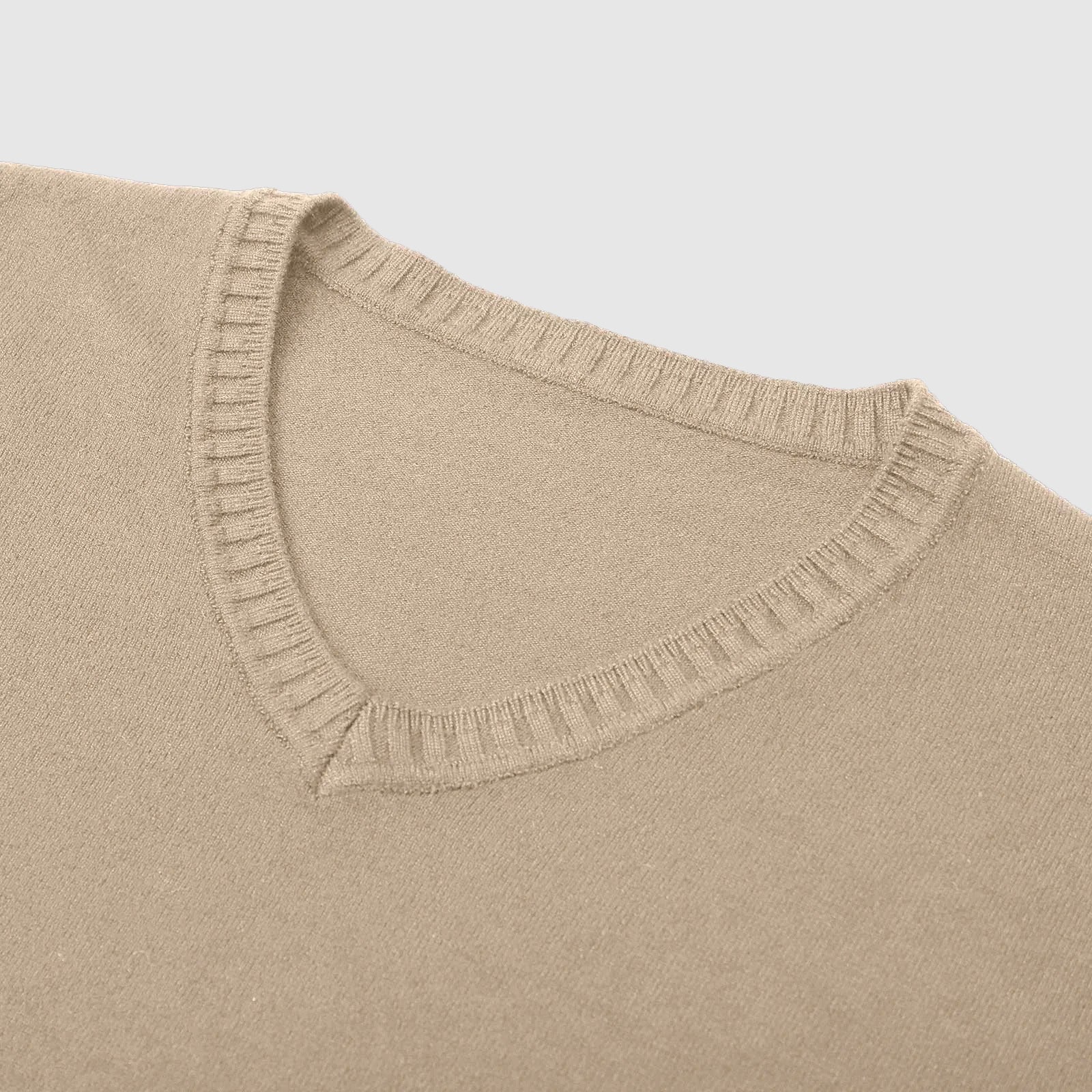 Classic V-Neck Knit Pullover Sweater for Men | Eduardo