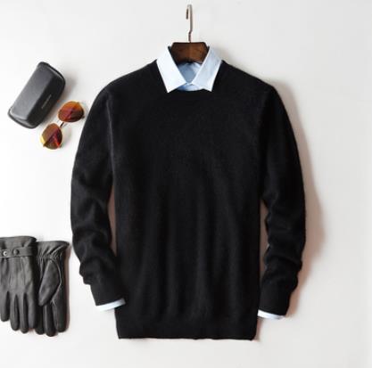 Classic V-Neck and Crew Neck Cashmere Blend Sweater for Men | Hugo
