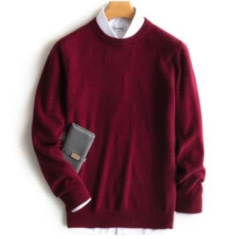 Classic V-Neck and Crew Neck Cashmere Blend Sweater for Men | Hugo