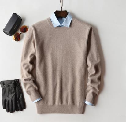 Classic V-Neck and Crew Neck Cashmere Blend Sweater for Men | Hugo