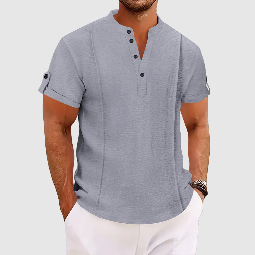 Coastal Breeze Shirt For Men | Jorven 1