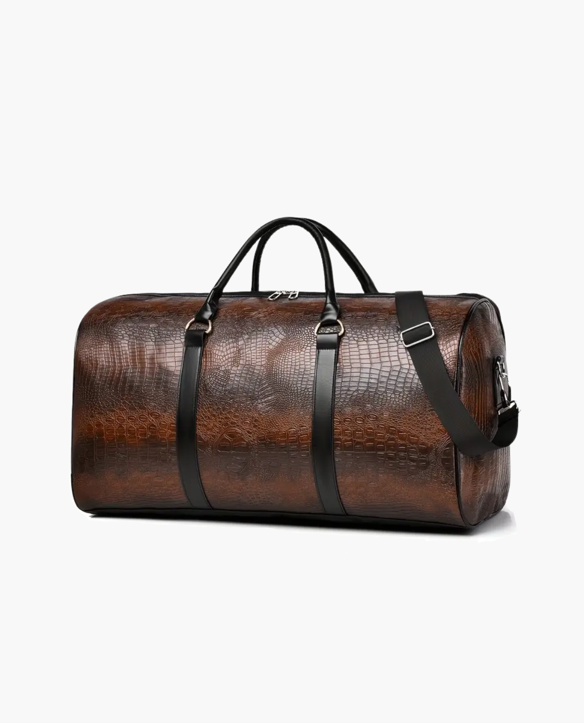 Leather Travel Duffel Bag for Men | Corvian