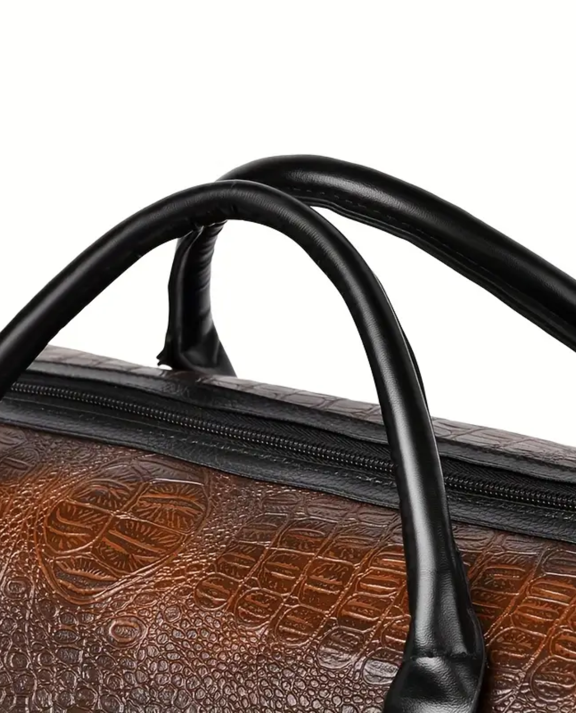 Leather Travel Duffel Bag for Men | Corvian