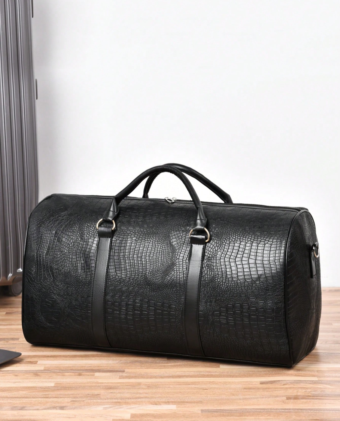 Leather Travel Duffel Bag for Men | Corvian