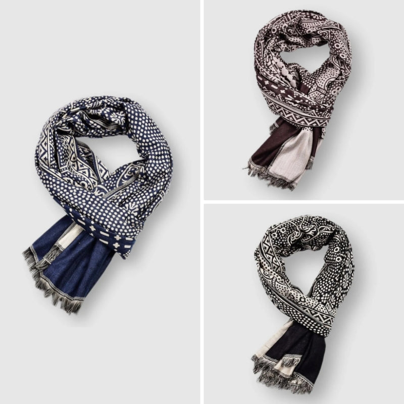 Cotton Scarf Stylish Design For Men | Jorven 4