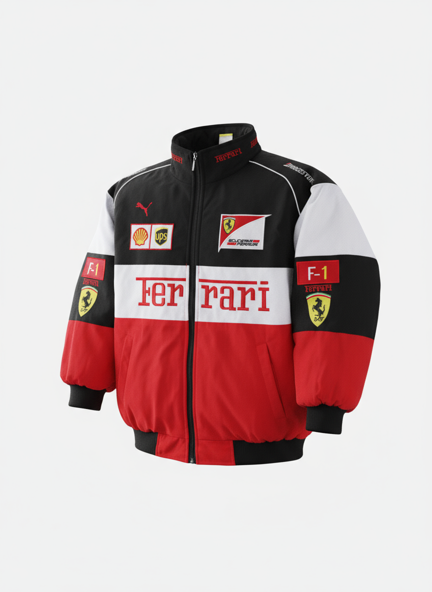 F1 Racing Jacket Bold Style For Women | Jorina 9
