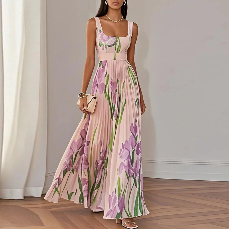 Floral Maxi Dress Elegant Style For Women | Zilana 1