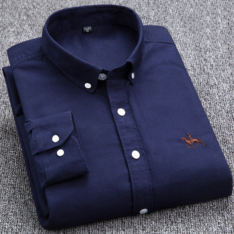 Classic Checkered Button-Up Dress Shirt for Men | Jonathan