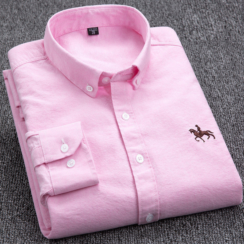 Classic Checkered Button-Up Dress Shirt for Men | Jonathan