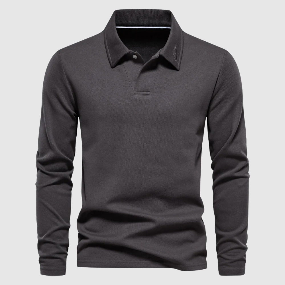 Full Sleeve Polo Shirt For Men | Jorvin 1