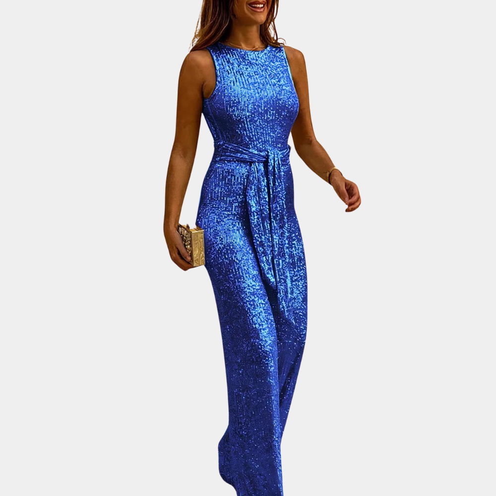Glimmer | Sequin Jumpsuit Women 4