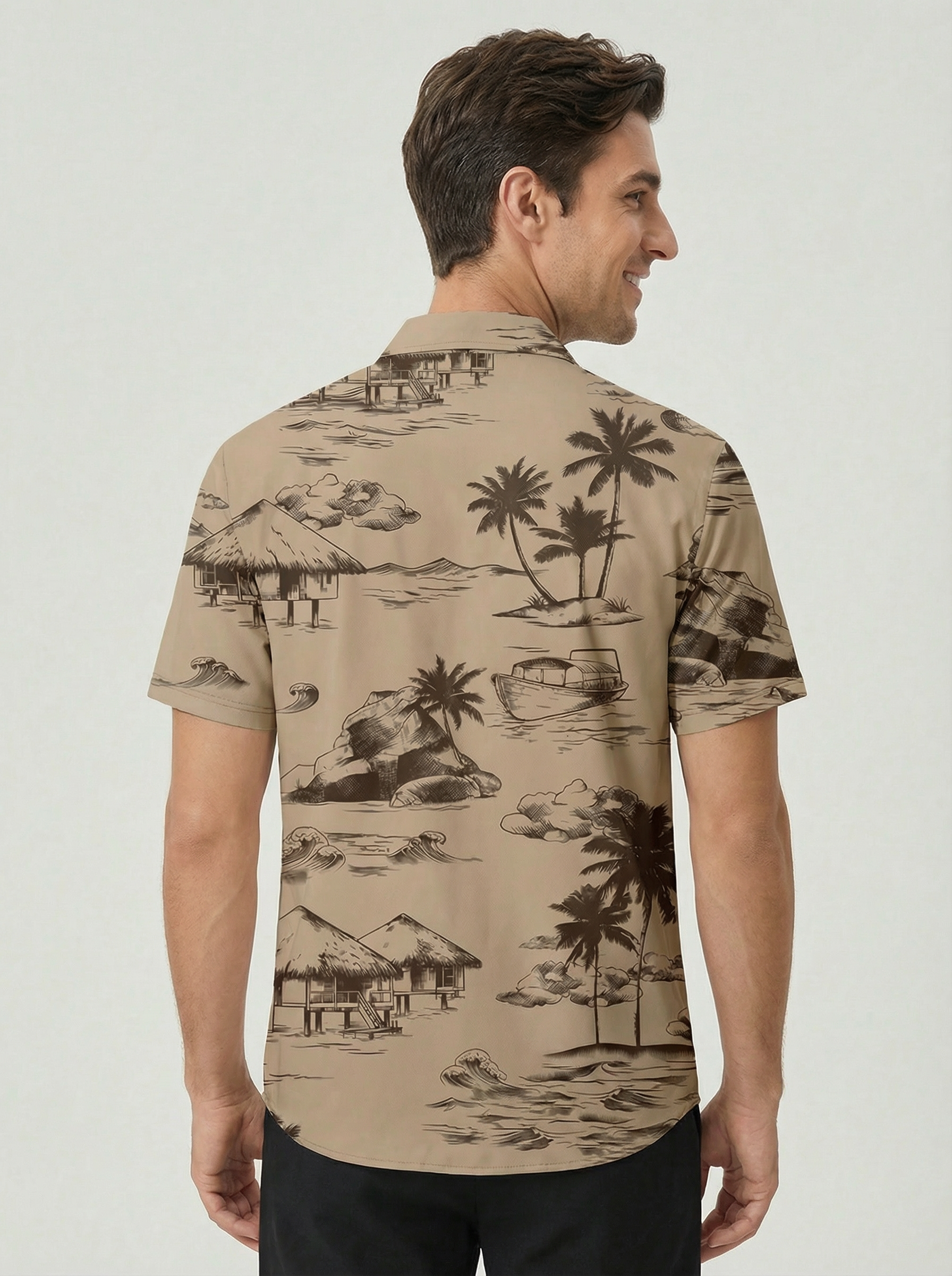 Havana | Hawaiian Print Short Sleeve Shirt