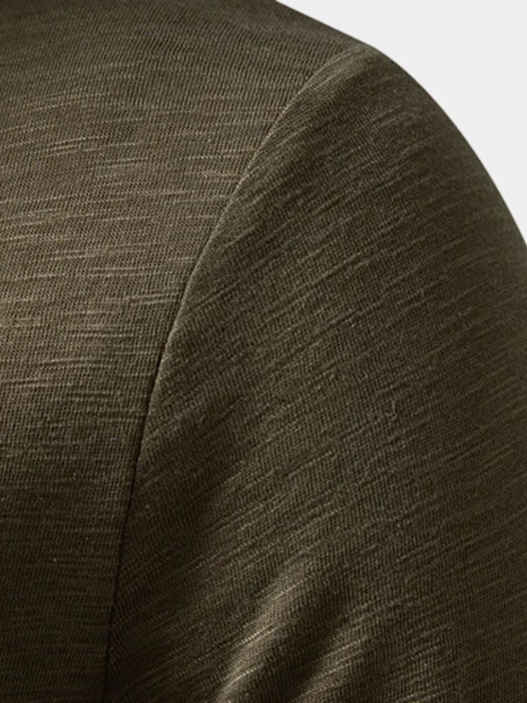 Hendry | Henley Neck Long Sleeve T-Shirt 5