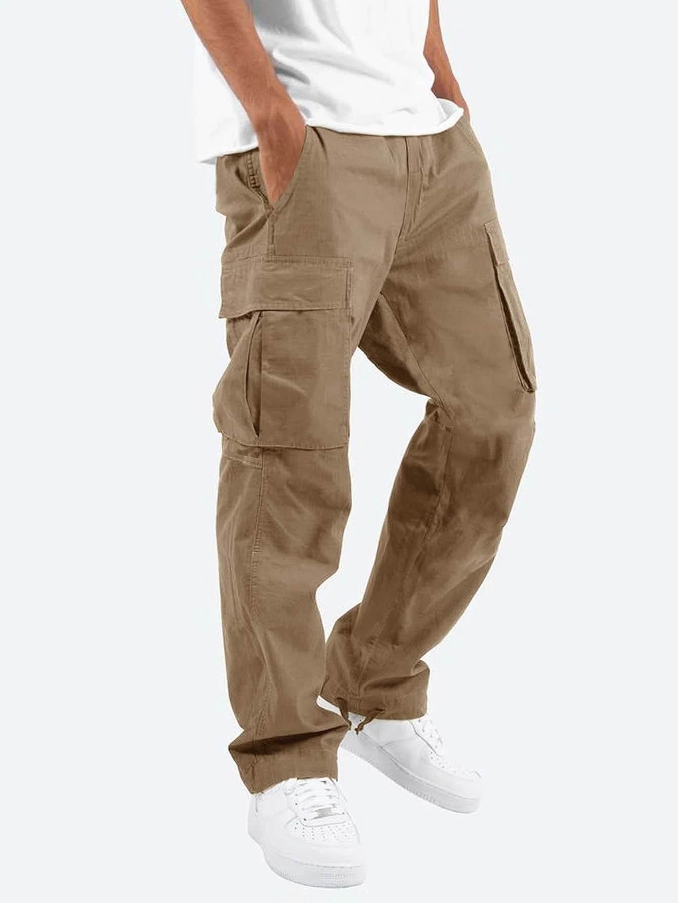 Jaro | Relaxed Fit Black Cargo Pants 2