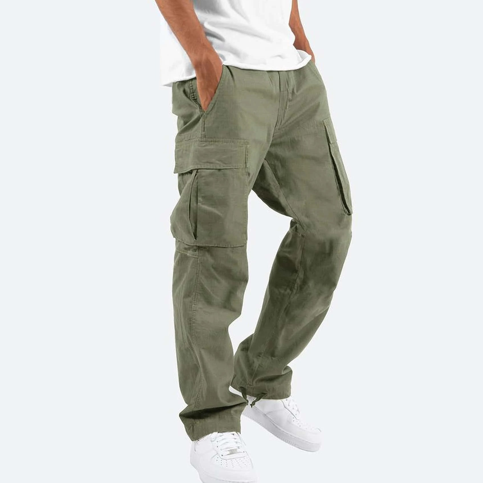 Jaro | Relaxed Fit Black Cargo Pants 3