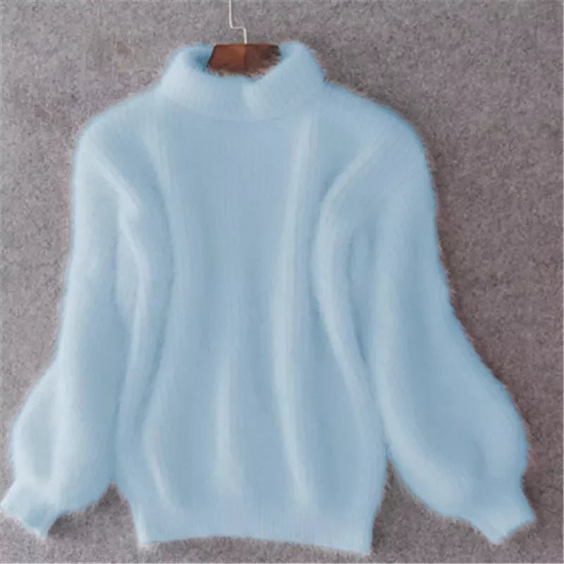Knitted Angora Sweater Stylish Fit For Women | Vesperi 0