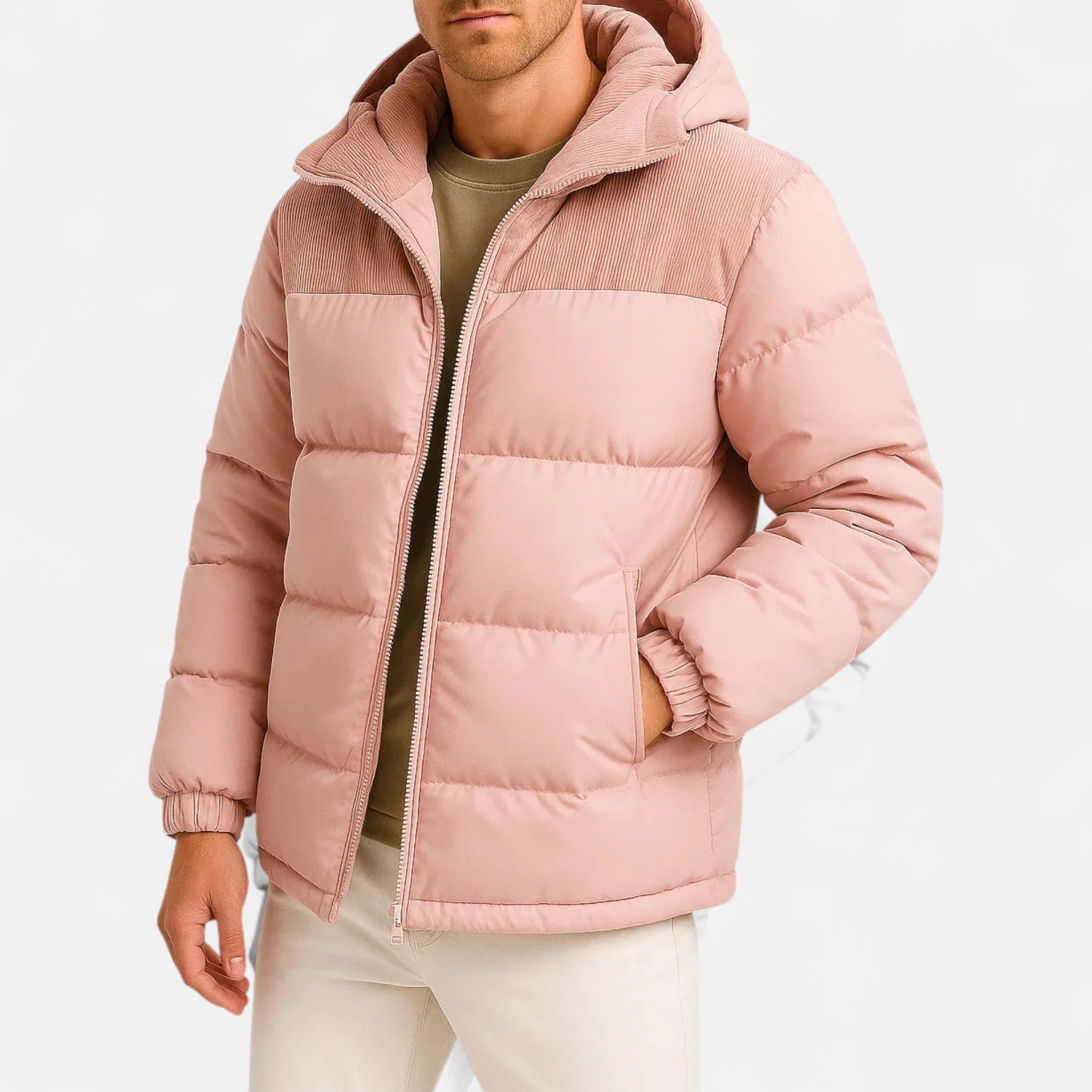 Lightweight Hooded Puffer Jacket For Men | Jorven 4