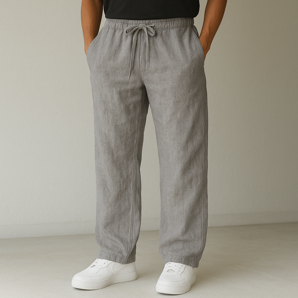 Lightweight Linen Pants For Men | Jorven 4