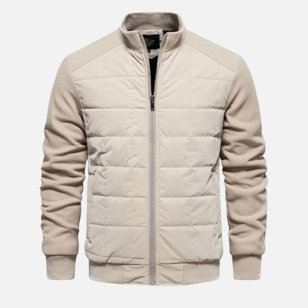 Lightweight Puffer-Style Zip Jacket for Men | Anton