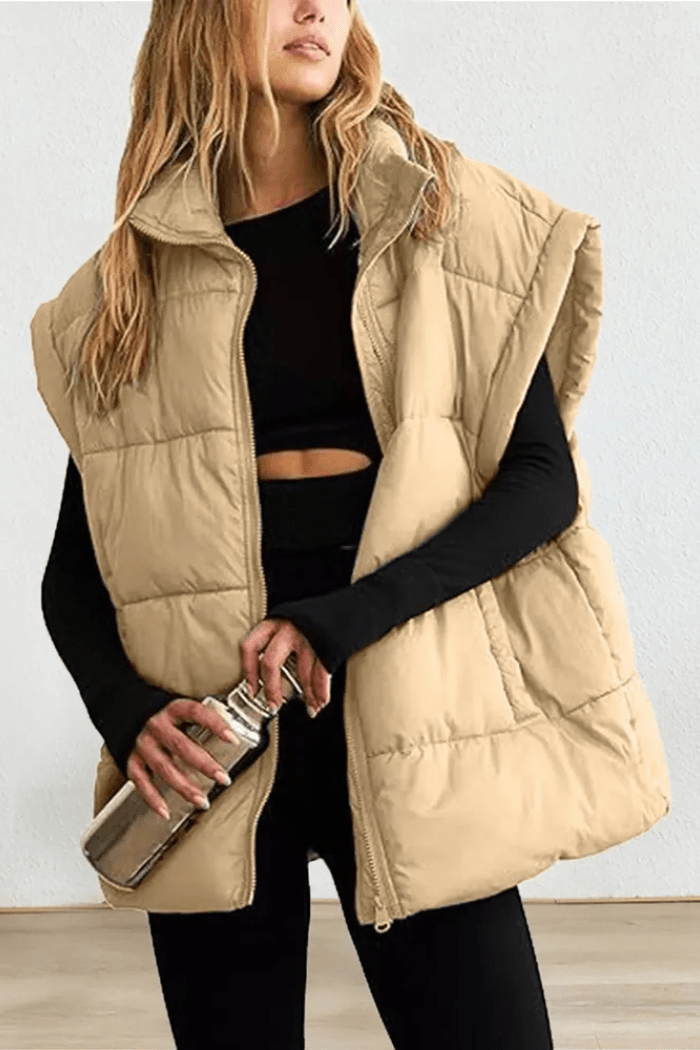 Lightweight Puffer Vest For Women | Calina 0