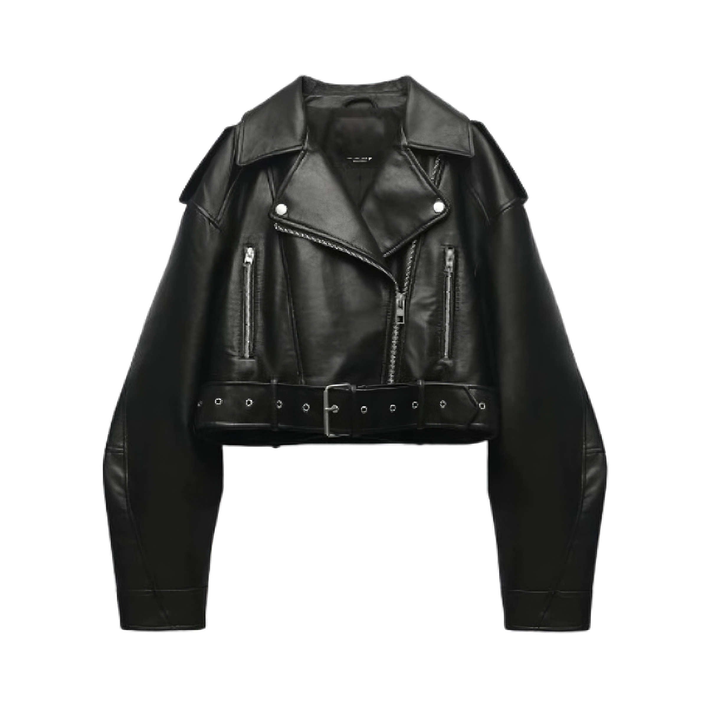 Liora | Women's Leather Cropped Jacket 3