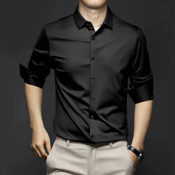 Long Sleeve Button Down Dress Shirt for Men | Denver
