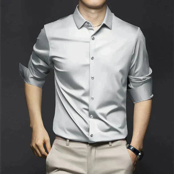 Long Sleeve Button Down Dress Shirt for Men | Denver