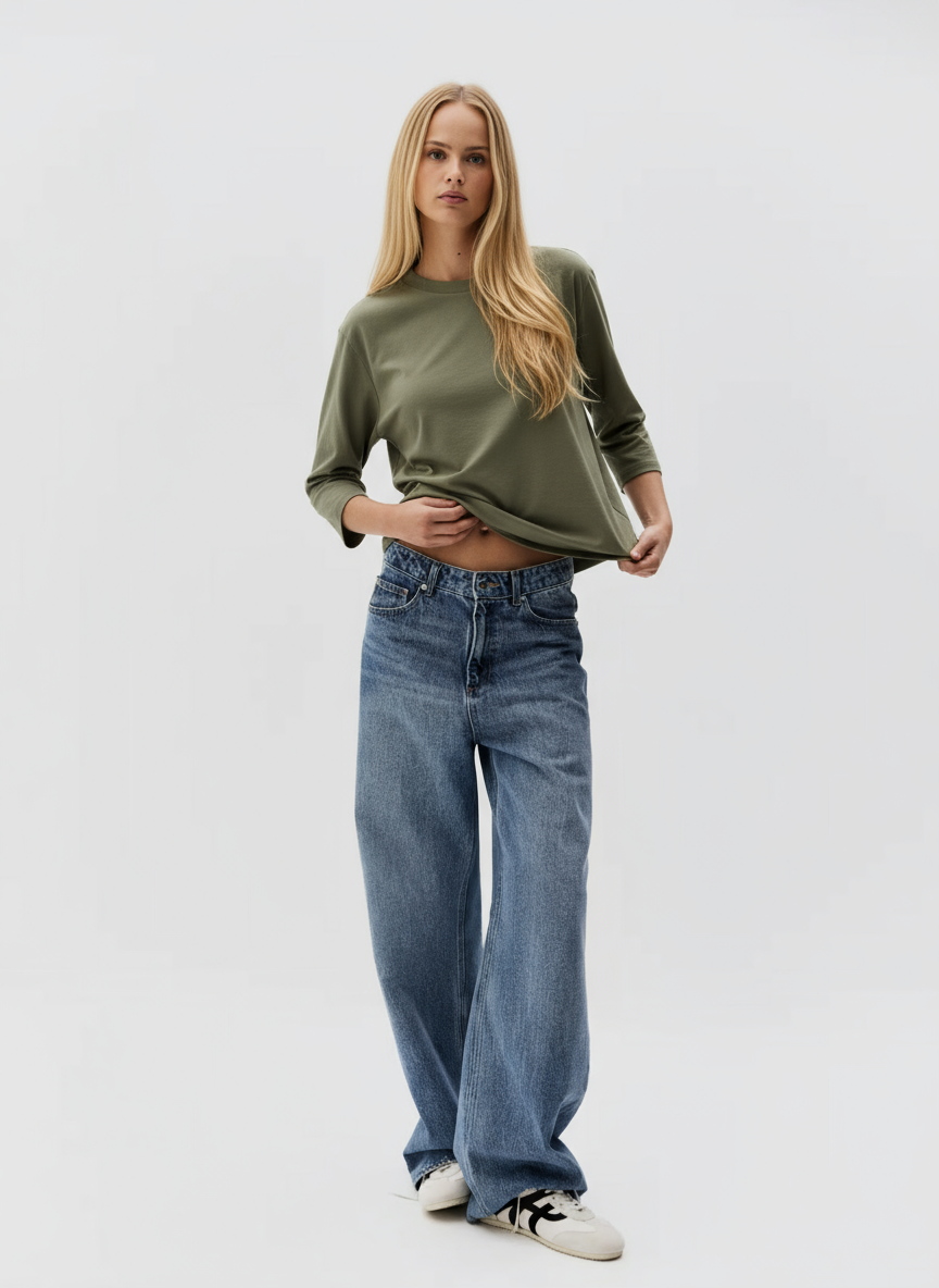 Long Sleeve Classic Shirt For Women | Tersina 3