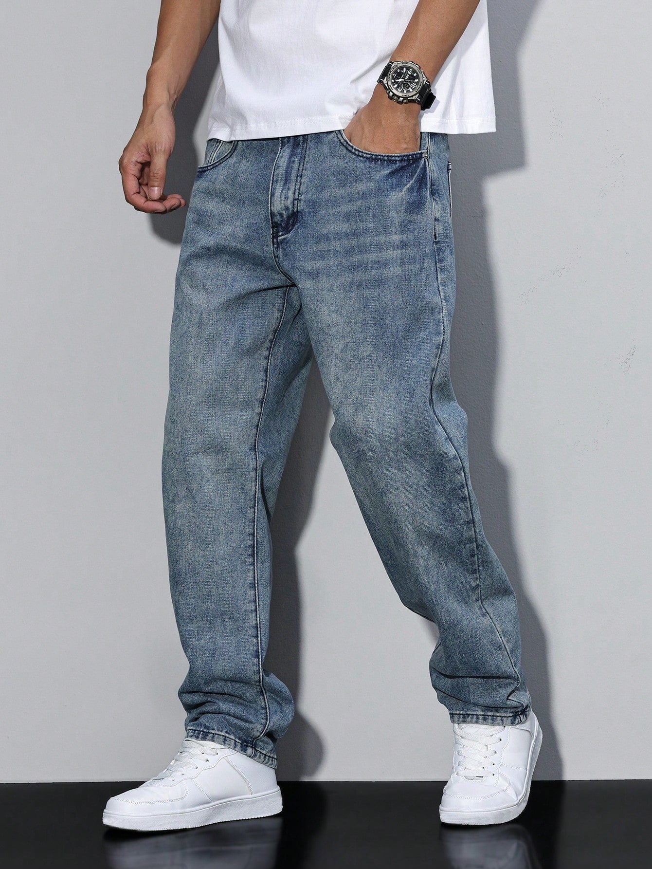 Melo | Casual Straight Leg Denim Jeans 2