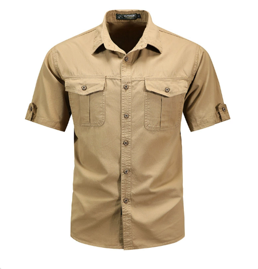 Melo | Spring Utility Pocket Mens Shirt 0