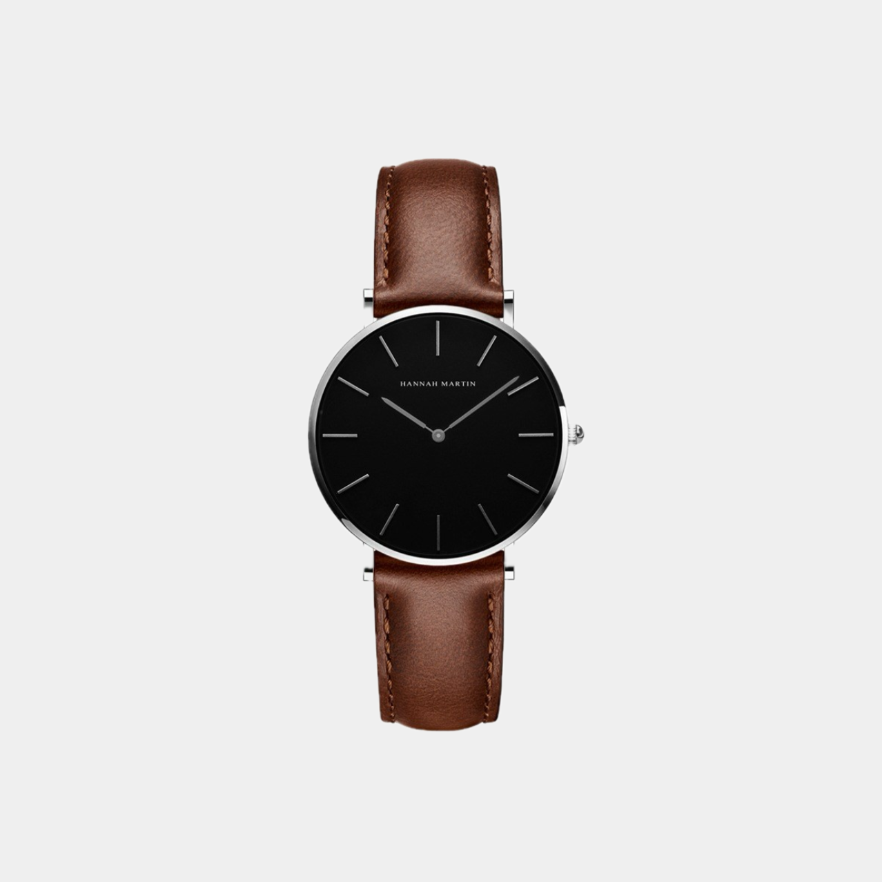 Minimalist Leather Strap Watch for Men | Victor