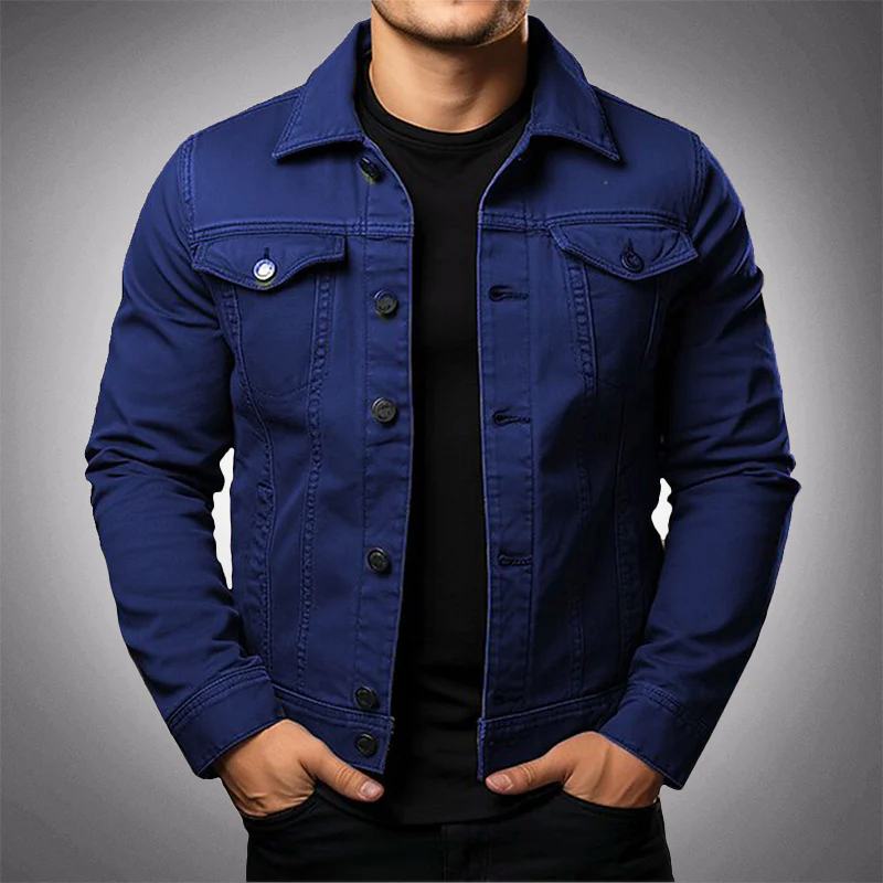 Modern Denim Jacket For Men | Klyren 3