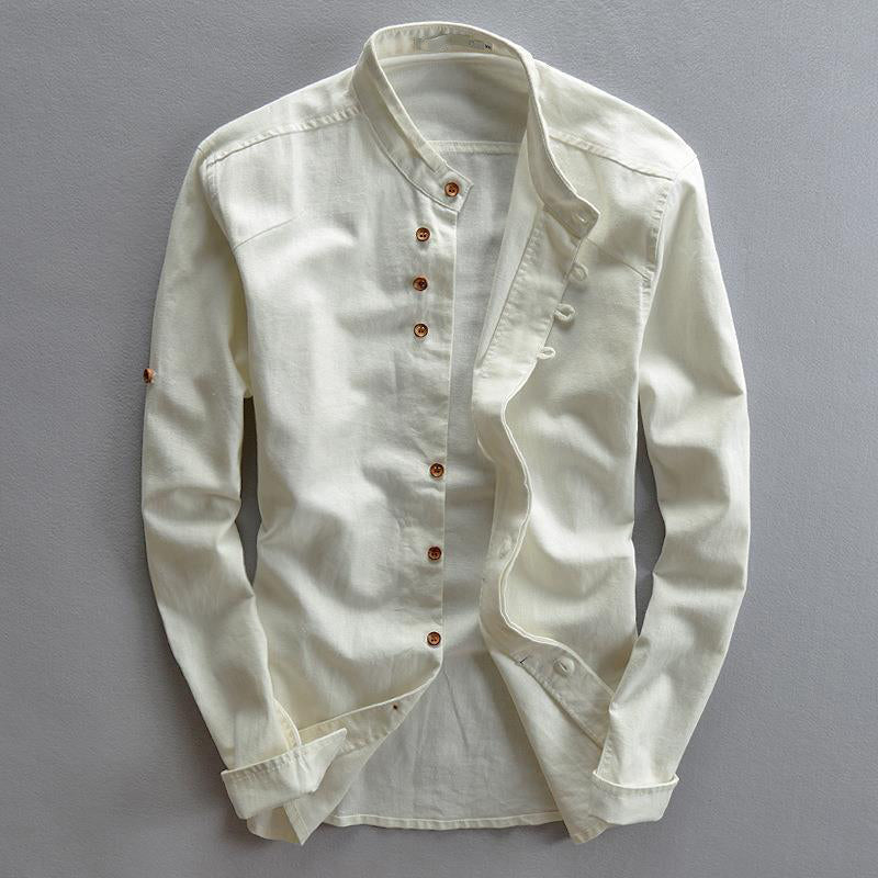 Osaka Linen Shirt Stylish Design For Men | Jorven 3