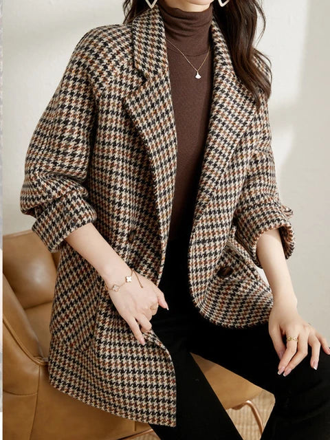 Pavina | Tailored Checkered Jacket 0