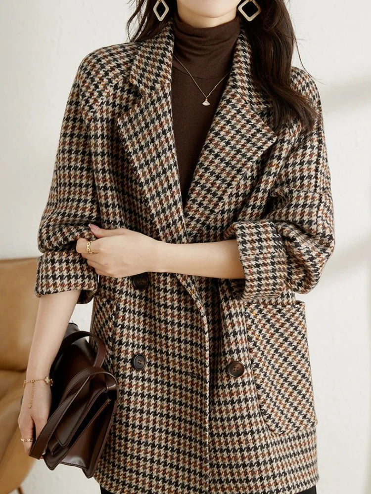 Pavina | Tailored Checkered Jacket 1