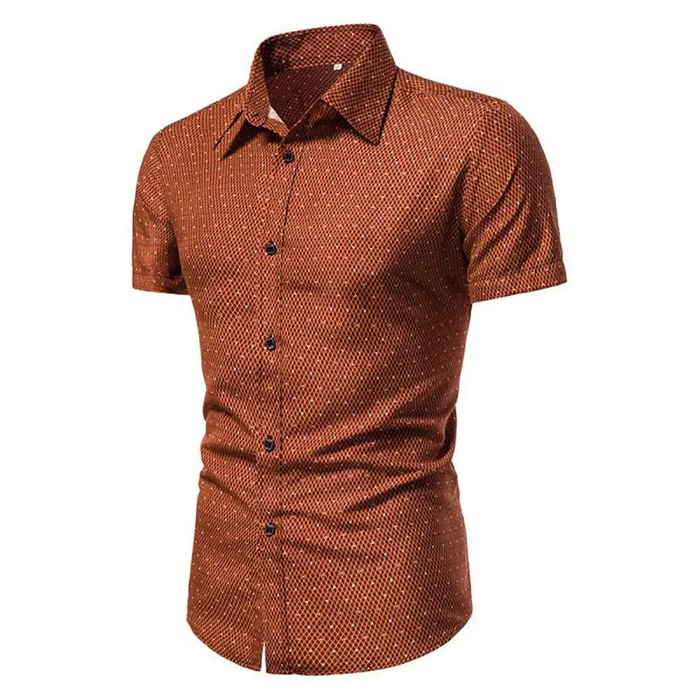 Printed Button Down Shirt for Men | Luca