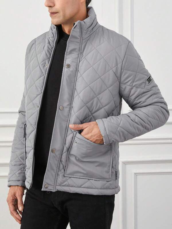 Quilted Lightweight Casual Jacket for Men | Patrick