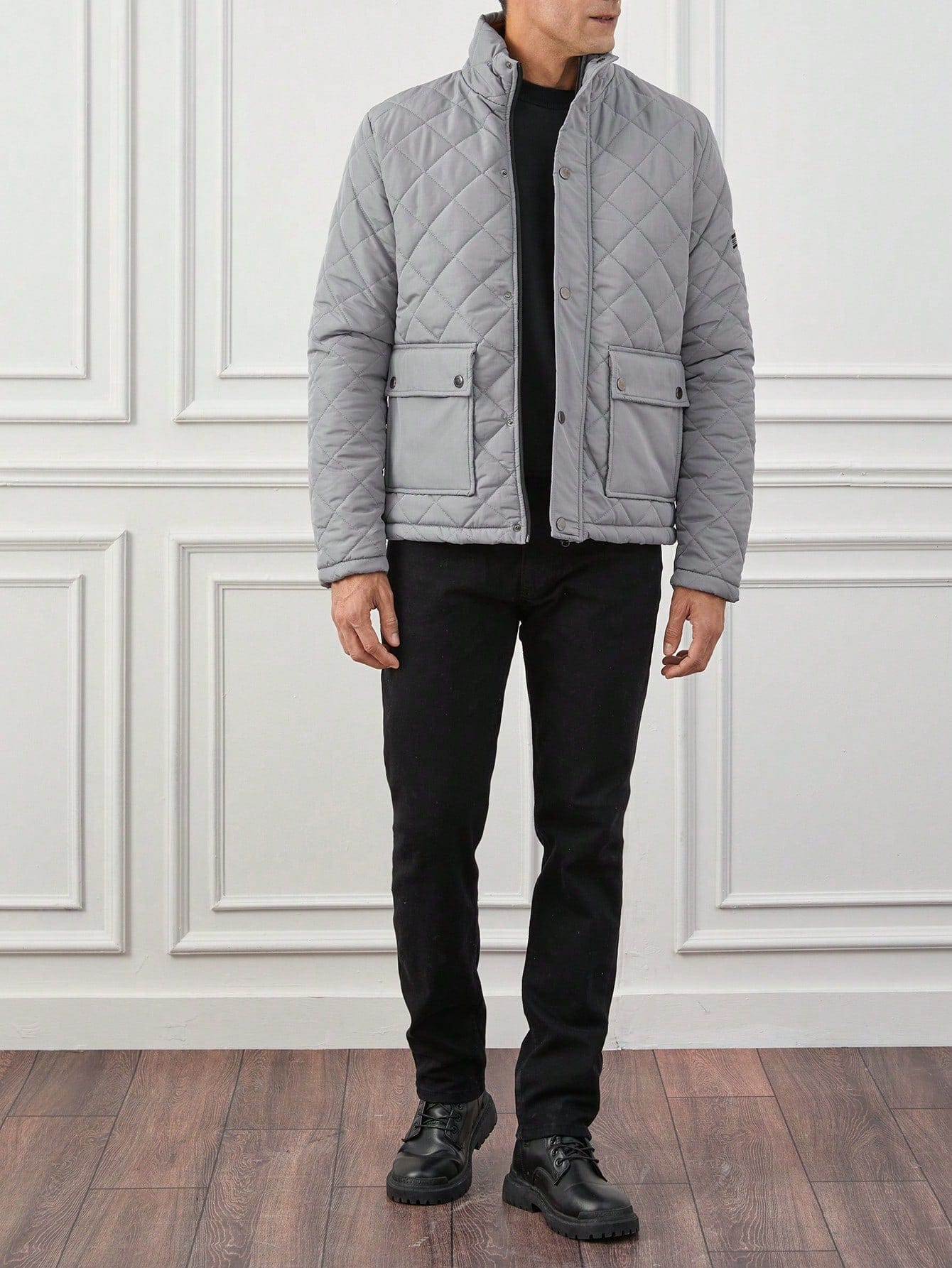Quilted Lightweight Casual Jacket for Men | Patrick
