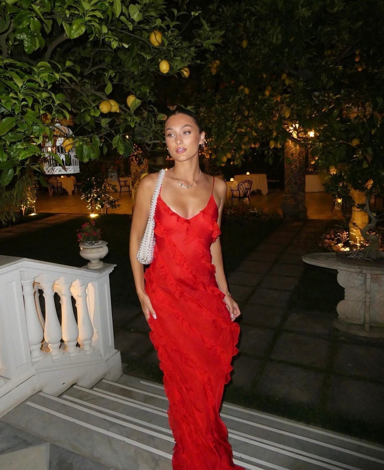 Ravine | Ruffle Maxi Summer Dress with Structured Waist 2